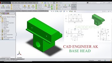AUTOCAD l SOLIDWORKS l CAD ENGINEER l BENCH VICE ASSEMBLY I BASE HEAD