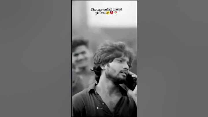 Nee Oru Varthai Sonnal 😫🥺💔.. #love #broken #feel #pain #shorts #trending #viral #trendingshorts #fyp