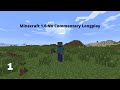 Minecraft 1.0 No Commentary Gameplay Longplay