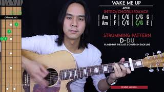 Wake Me Up Guitar Cover Acoustic - Avicii  🎸 |Tabs   Chords|