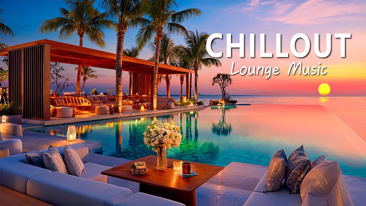 Serene Lounge Luxury 2025 🌅🍸 Relaxing Sunset Music for Work & Relax ...
