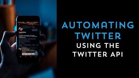 Automating Twitter using the Twitter API with Dave Carroll