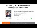ASQ CMQ/OE Certification Prep. Course | Teams rewards and recognations