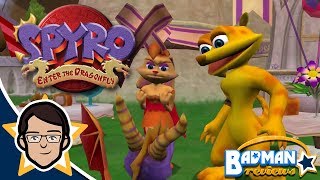 Spyro: Enter The Dragonfly Review - Badman
With the announcement of Spyro Reignited Trilogy its time to talk about some of the Spyro game I havent played yet in a spyro marathon starting off with Spyro Enter The Dragonfly!
Subscribe!: http://bit.ly/1lJ5tF5
Lets Plays!: http://bit.ly/16byiYm
Facebook: https://www.facebook.com/badmanbad117
Twitter: https://twitter.com/badmanbadii7
Twitch: http://www.twitch.tv/badmanReviews
Spyro: Enter the Dragonfly is a platform video game, part of the Spyro series, developed by Check Six Games and Equinoxe Digital Entertainment and published by Vivendi Universal Games. It was released for PlayStation 2 and GameCube; it was to be ported to the Xbox and Microsoft Windows, but were both cancelled. The game was poorly received by critics due to its short length, poor controls, numerous bugs and glitches and rushed development.
Think this Video Game Video was awesome and funny! Well Check out some of these other awesome videos of mine!
Top Five Zelda Bosses - Month O Zelda - Badman
https://www.youtube.com/watch?v=o-a8Abw0YZw
Top Ten Zelda Games - Month O Zelda - Badman
https://www.youtube.com/watch?v=T3JQ2fLGutE
Top Ten Hardest Bosses - Badman (Ft. BlackRose)
https://www.youtube.com/watch?v=DK4GTBSxF84
Top Ten Zelda Dungeons - Badman
https://www.youtube.com/watch?v Z736AdbjAk
The Ratchet & Clank Game Youve Never Played - R&C: Going Mobile - Badman
https://www.youtube.com/watch?v=w-OfZSn8d4A
Ratchet & Clank: A Crack In Time Review - Badman
https://www.youtube.com/watch?v=Fy92Yo3cBgE
Top 10 Creepy Urban Legends in Gaming - Badman (Feat. Jordan Underneath)
https://www.youtube.com/watch?v=f4G3w56jQV8
Credits:
Badmans Reviews Logo by: https://www.behance.net/whaddupnico
Gameplay from:
vingamers Gaming - https://www.youtube.com/watch?v=cWrhvXVluDM
https://www.youtube.com/watch?v=VlnuBhhnE78
penguinz0 - https://www.youtube.com/watch?v=55UsW8x260A
ScottySparda - https://www.youtube.com/watch?v=gFgUsyCO2zs
CrystalFissure - https://www.youtube.com/watch?v=CBS_dI62v40
AntDude - https://www.youtube.com/watch?v=fCXtjr0SrX0
PatStrikesBack - https://www.youtube.com/watch?v=wUeRaK3S9SQ Spyro: Enter The Dragonfly Review - Badman
