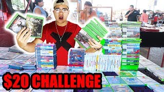 THE $20 FLEA MARKET CHALLENGE!! **EPIC STEALS**