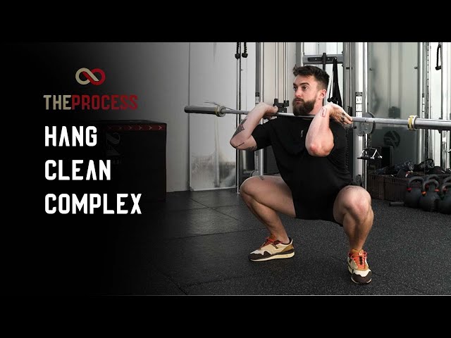 Barbell Power Clean Complex