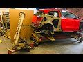 Celette Jig Bench Frame machine Pulling VW Polo Project PT 3