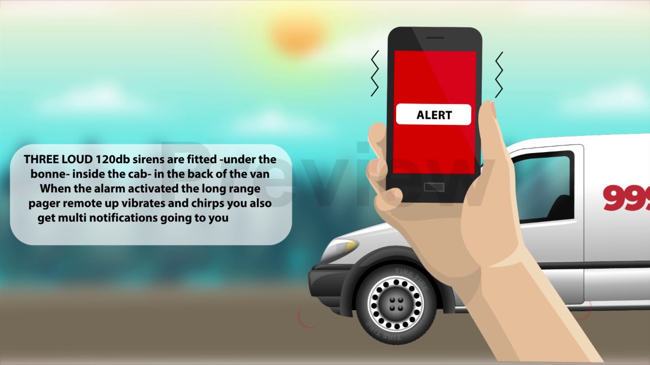 vehicle alarm system explainer ad - YouTube