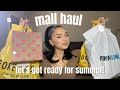 mall haul! clothing, shoes, &amp; beauty items for summer 2021! (shopping for vacay) og youtube style