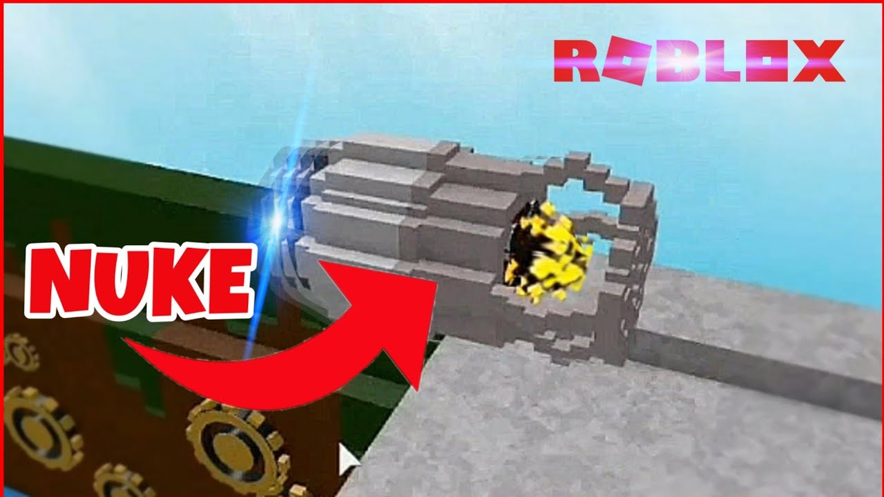 I Trolled With My Nuke In Roblox Build A Boat For Treasure Youtube - nuke model roblox