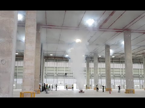 PTP Warehouse - Natural Smoke Ventilation System