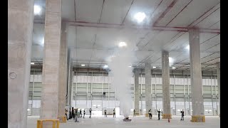PTP Warehouse - Natural Smoke Ventilation System