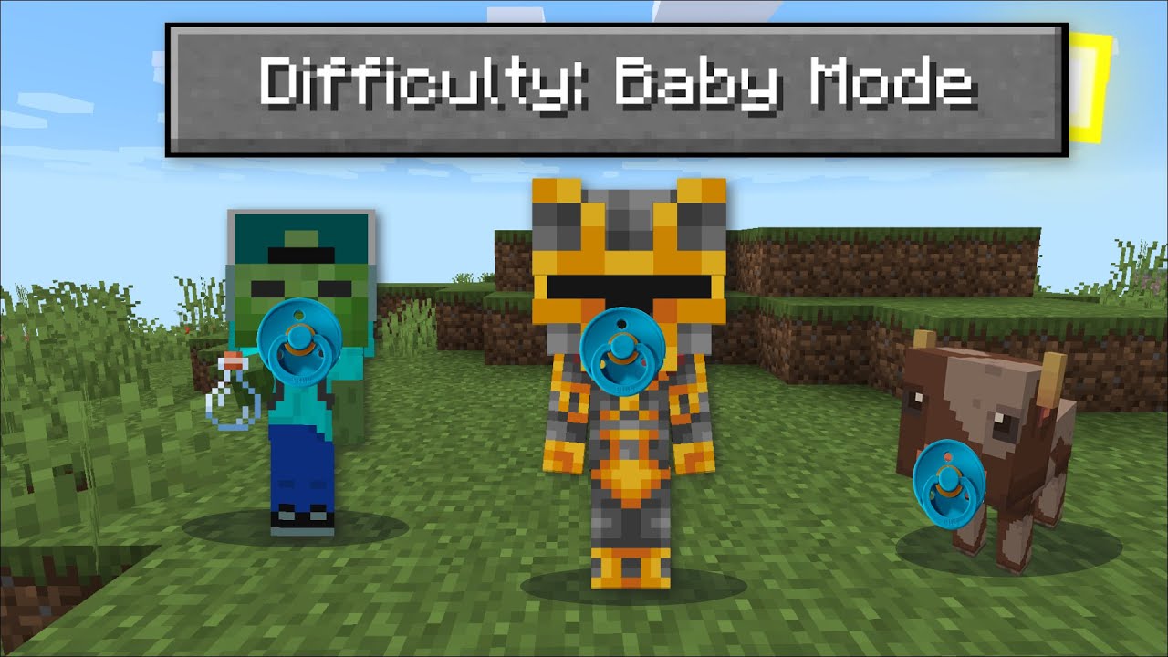 Minecraft Tnt Apocalypse On Baby Mode Survive The Baby Mobs Minecraft Mods Minecraft Summary マイクラ動画