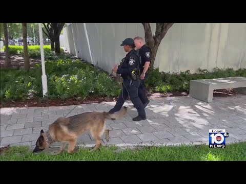 Trump in Miami-Dade: Federal, state, local law enforcement secure courthouse, perimeter in downtown