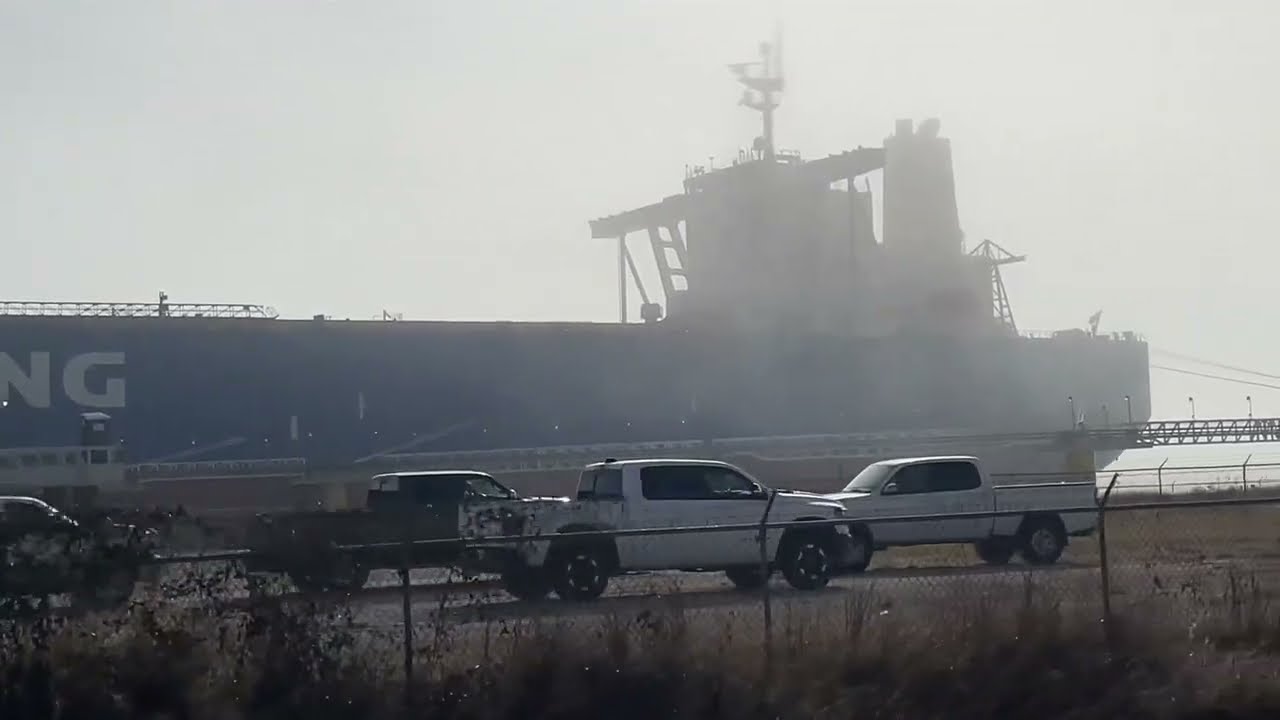 Oil Spill in Corpus Christi Bay YouTube