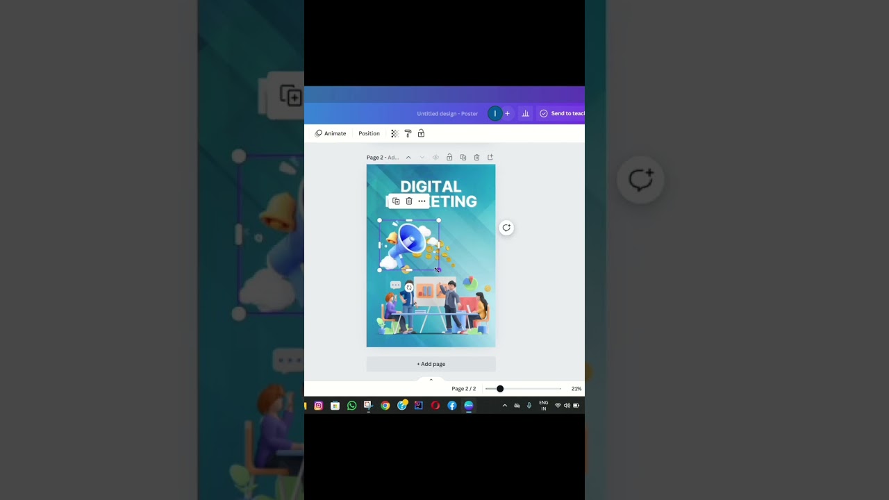Boost Your Brand with Stunning Digital Marketing Posters Made in Canva! 🚀📈 