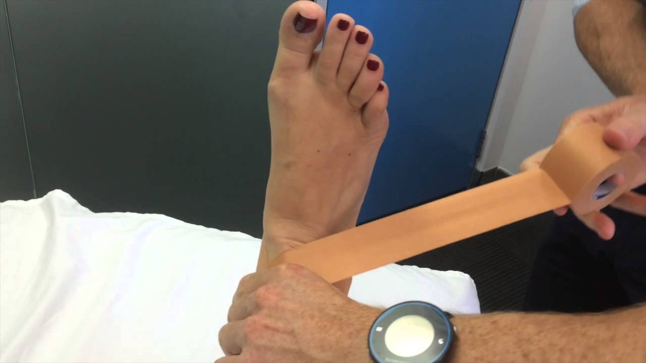 Ankle Taping YouTube