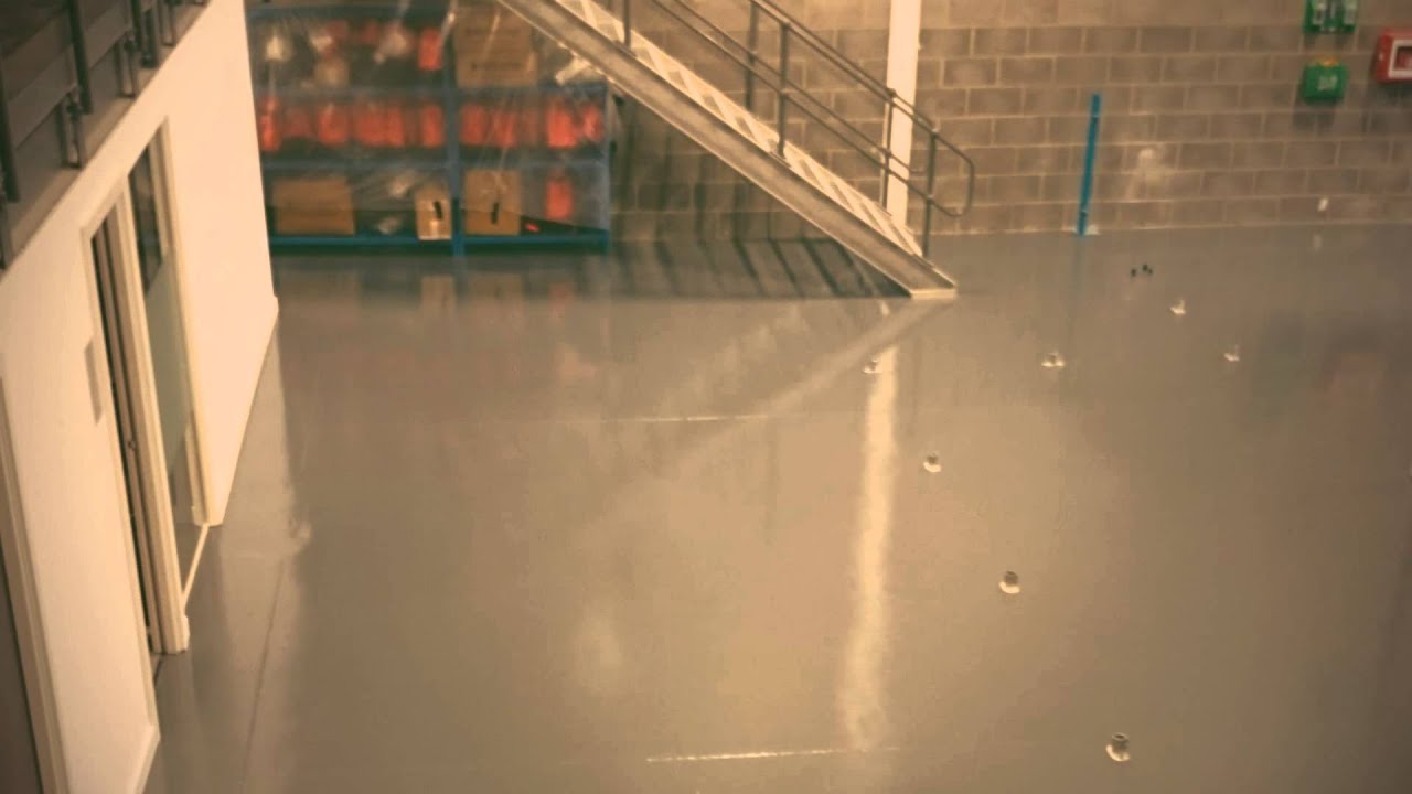 painting factory floor YouTube