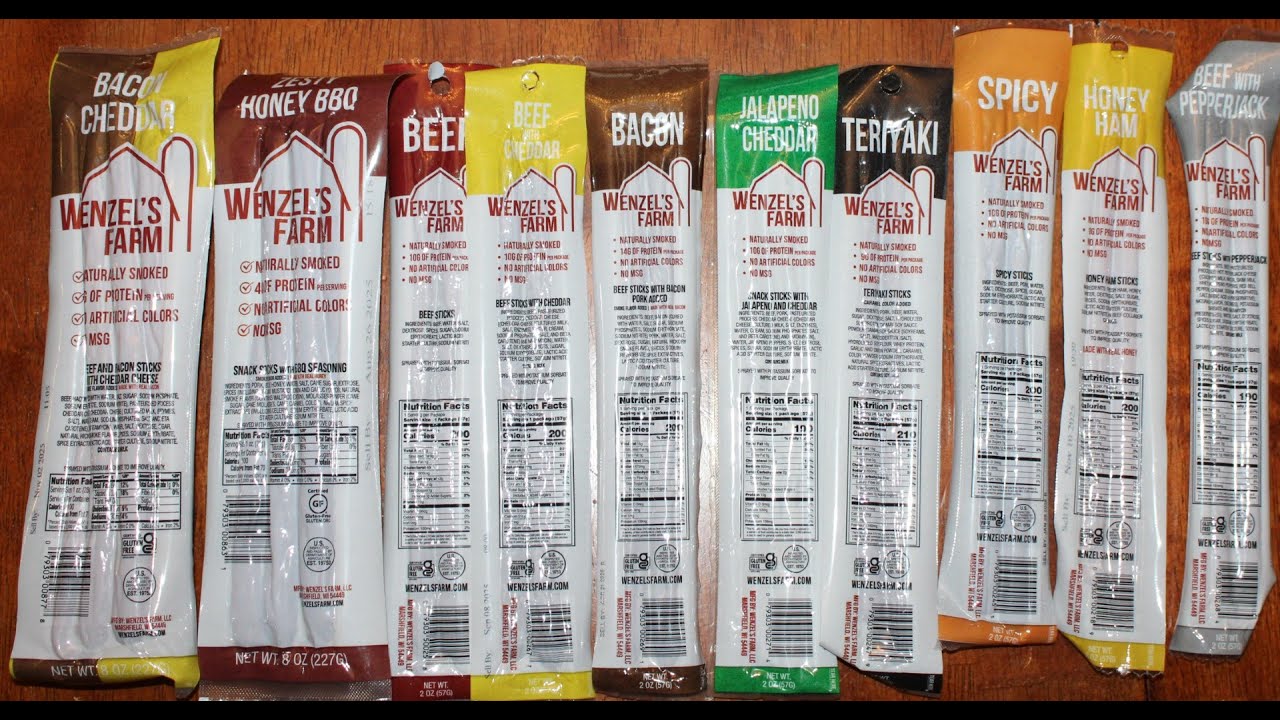 Обзор мясных палочек Wenzel’s Farm TEN