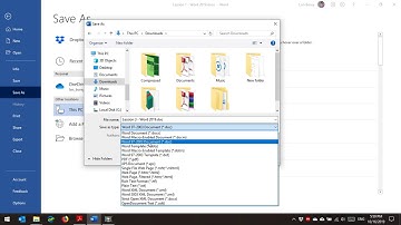 មេរៀនទី៣ ការរក្សាទុកឯកសារ - Save and Save as in MS Word 2019 #learning #tutorials