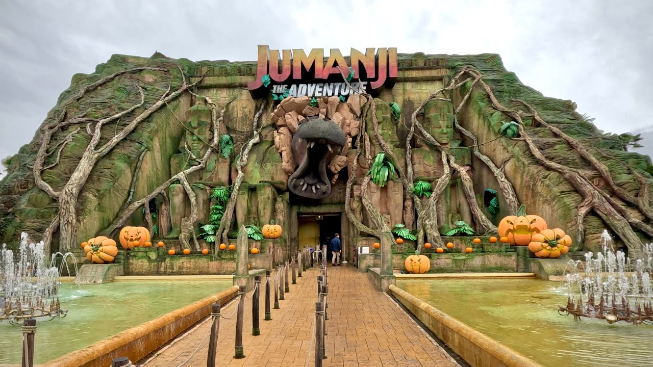 Jumanji - The Adventure on-ride POV (乗車映像) / Gardaland Park (イタリア)