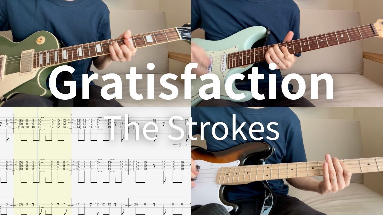 Tonton The Strokes - Gratisfaction (Guitar & Bass Cover + TAB) di YouTube Tonton The Strokes - Gratisfaction (Guitar & Bass Cover + TAB) di YouTube