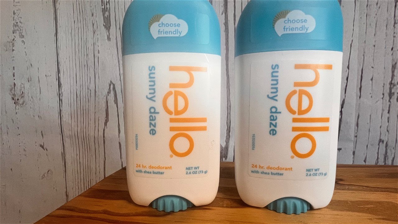 hello Sunny Daze Aluminum Free Deodorant for Women Review - YouTube