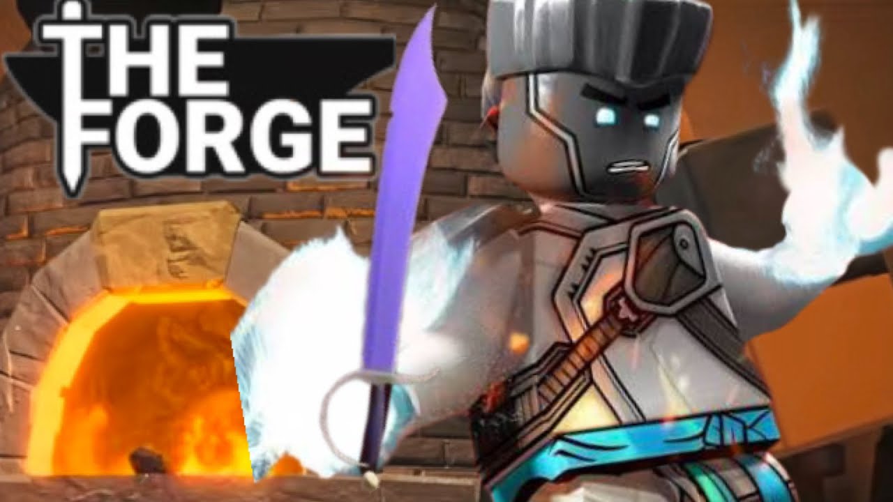 Playing Roblox The Forge - YouTube