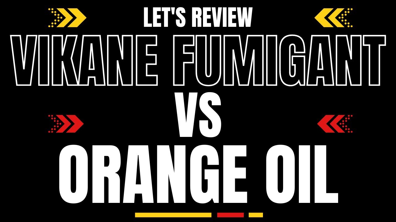 Let's Review: Vikane vs Orange Oil Brochure