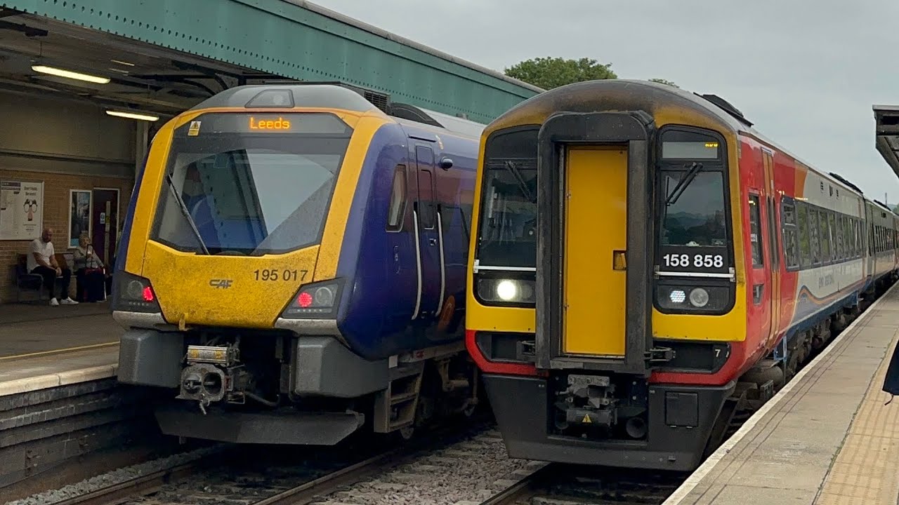 DMU Trainspotting at Chesterfield Station | Midland Main Line