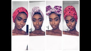 Head Wrap Tutorial | How To Tie Ankara Scarf