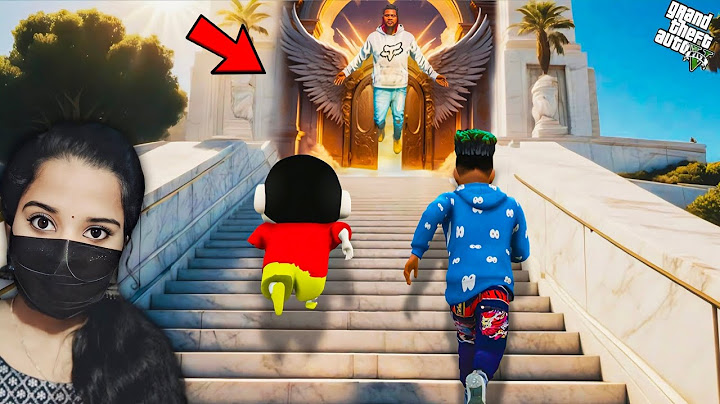 Shinchan Goes to HEAVEN & Saves Franklin - GTA 5