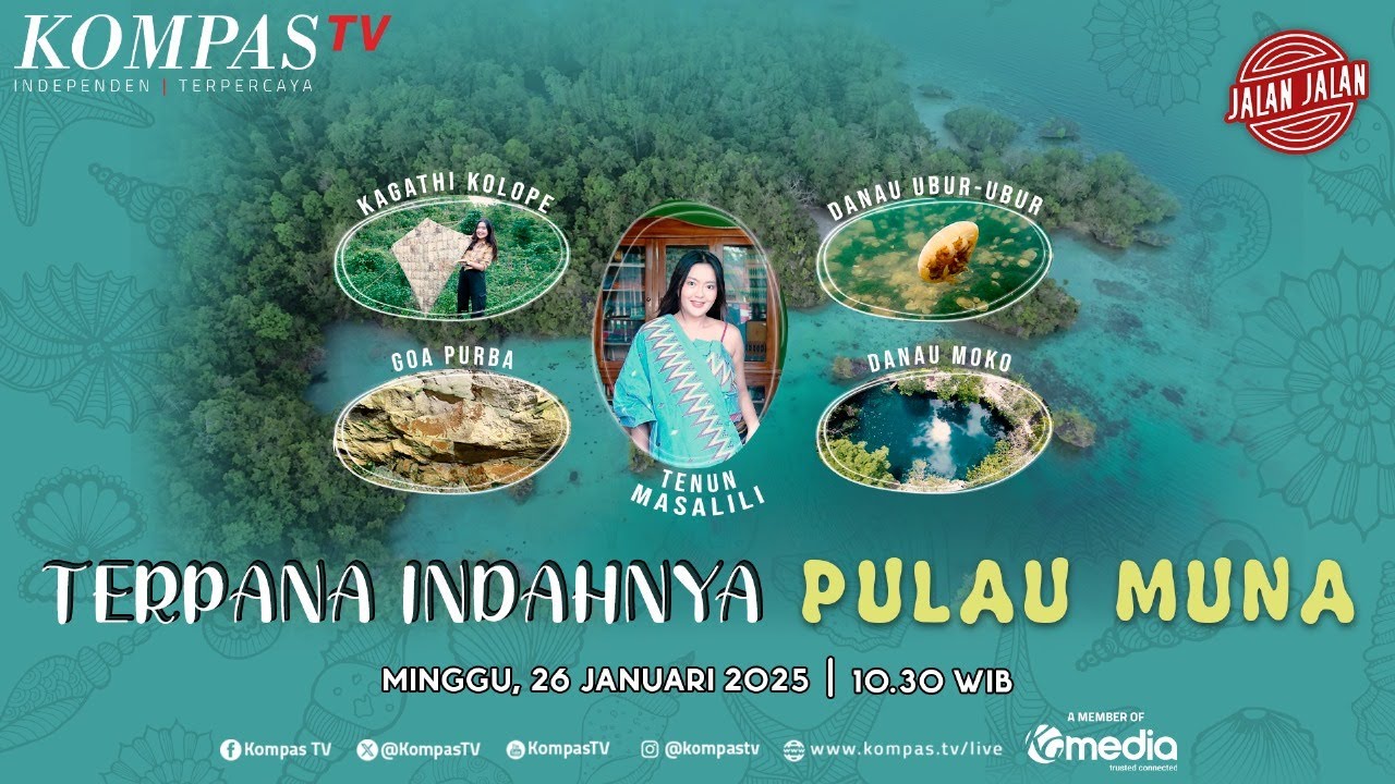 LIVE - Terpana Indahnya Pulau Muna I JALAN-JALAN