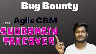 Live Practical Test Subdomain Takeover via Agile CRM | #bugbounty