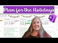 Planning for the Holidays - Breaking it down into 4 months of tasks