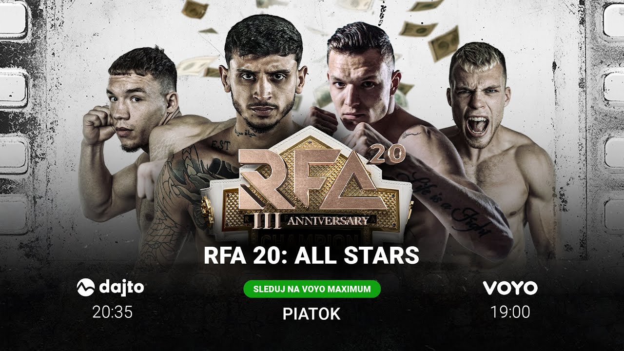 RFA 20: ALL STARS - v piatok 14. 3. 2025 o 