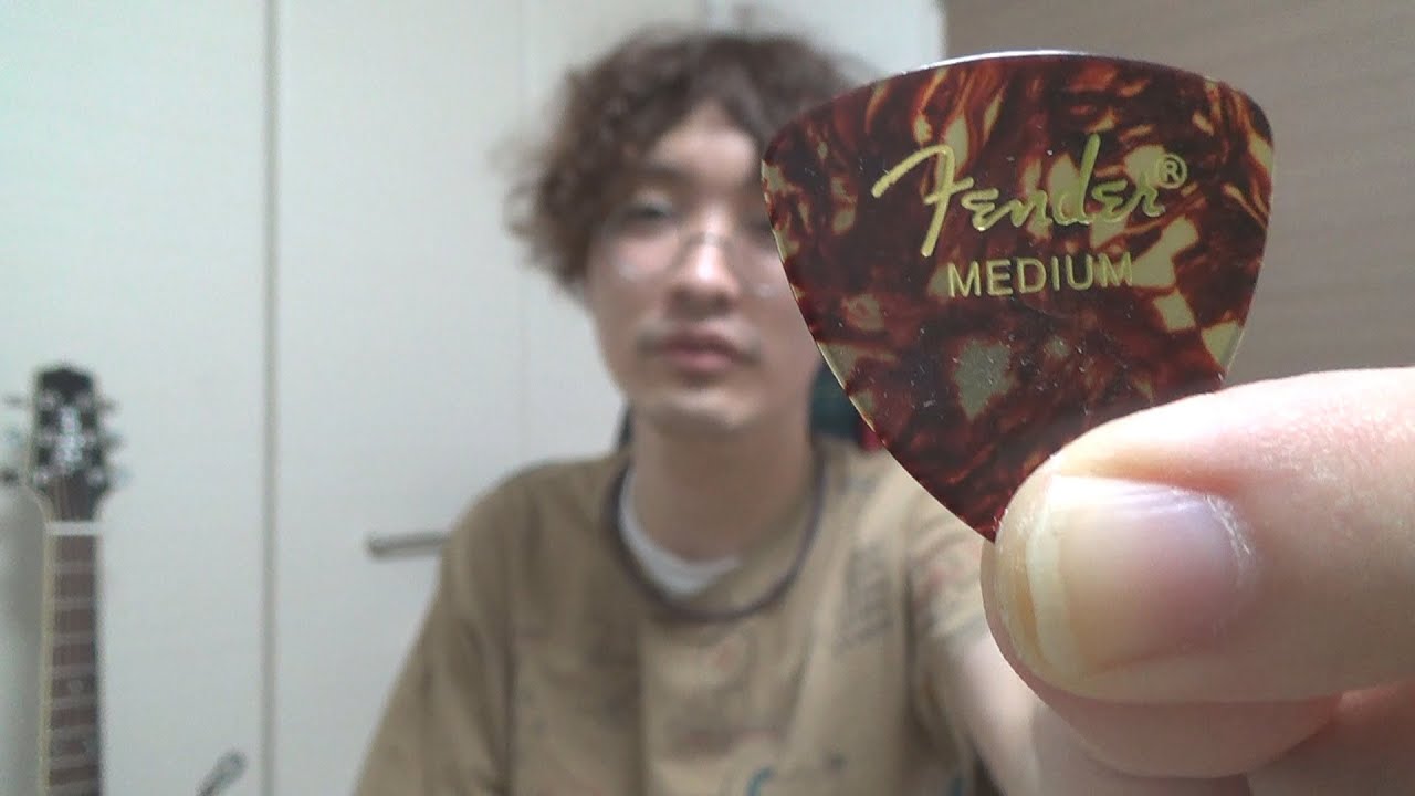 omiki　12日使用 ピックにもこだわる!!! OHORI123使用のピックとは? ～Fender 346 Shape