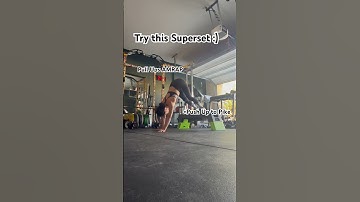 Pull Push Upperbody Superset Ideas :) Try this! Workout at home. Limited equipment workout. Elon