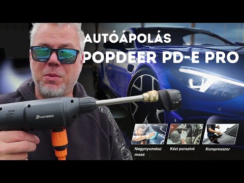 POPDEER PD E Pro 4-az-1-ben akkumulátoros autós kütyü teszt