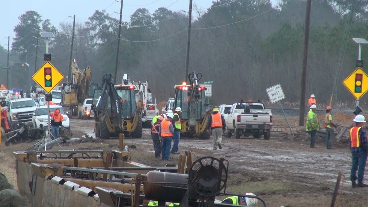 021423 SPLENDORA POLICE UPDATE ROAD CLOSURE ON TRAIN CRASH INCIDENT ...