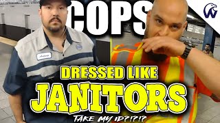 Cops Dressed Like Janitors Violate Man's Rights | ID Refusal