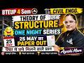 THEORY OF STRUCTURE | महामैराथन | One Shot | CIVIL ENGG. 4th Sem | BTEUP