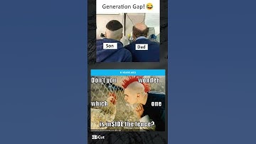 Thumbnail of generation gap🤣 #music #cute #kids #song #funny
