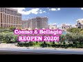 The VEGAS strip is OPEN!! Cosmo & Bellagio