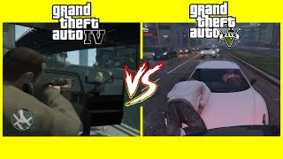 GTA 4 VS GTA 5 - (WHICH IS MORE REALISTIC?)