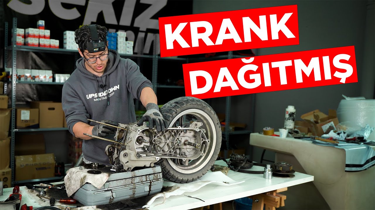 Motorda Sökülecek Civata Kalmadı (Peugeot Speedfight Restorasyonu) 1.BÖLÜM