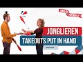 Takeouts put in Hand | Tutorial | Jonglierversand.de | Jonglage | Clubs