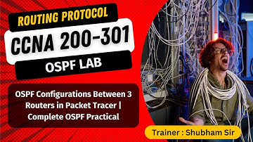 12. Best OSPF Lab For Network Engineer | Open Shortest Path First Protocol | #ospf #routing
