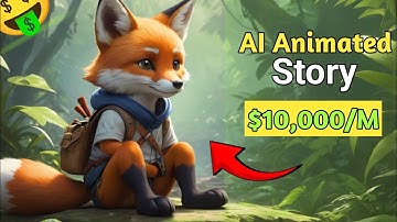 🤑Earn 10k Per Month | Creating AI Animated Story Videos With ChatGPT