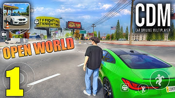 Car Driving Multiplayer Gameplay Walkthrough Part 1 (Android, iOS)